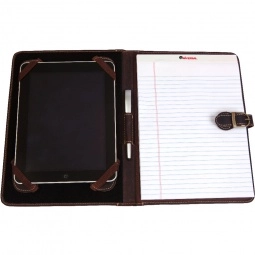 Canyon Outback Buffalo Hide Custom Padfolio/Tablet Case - 9.5"w x 12.5"h