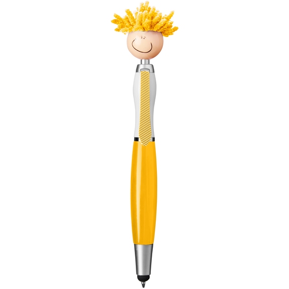 Campus Gold MopTopper Custom Stylus Pen w/ Screen Cleaner