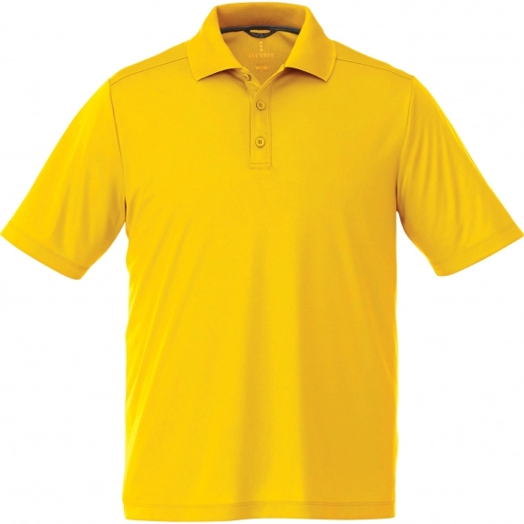 Yellow Elevate Performance Custom Polo Shirt – Men’s 