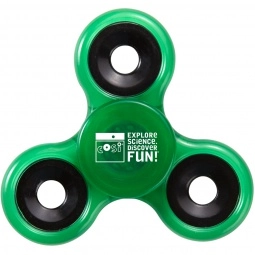 Translucent Green - Safety Fidget Spinner Custom Stress Reliever