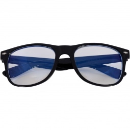 Folded Blue Light Reduction Custom Glasses