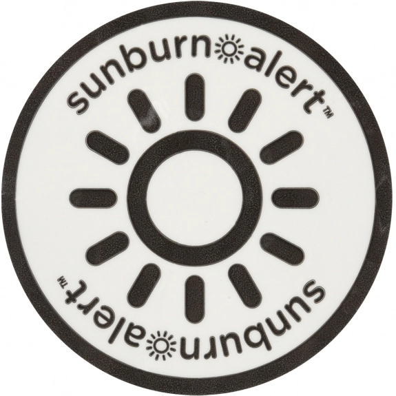 Sticker Sunburn Alert Sticker w/ Custom Pack
