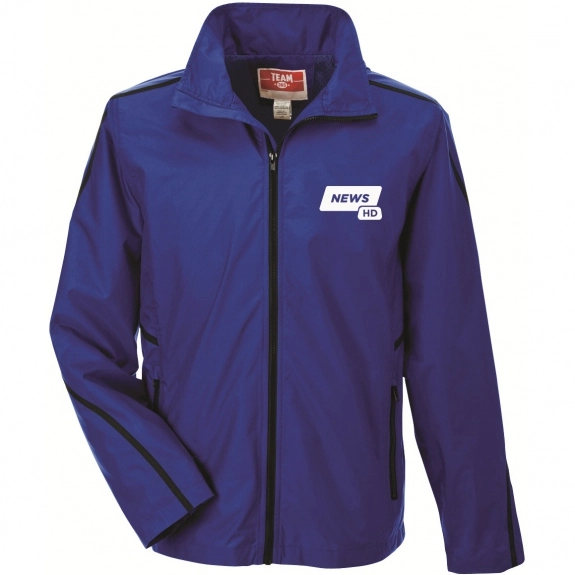Team 365 Adult Conquest Custom Jacket with Mesh Lining - Sport Royal Blue
