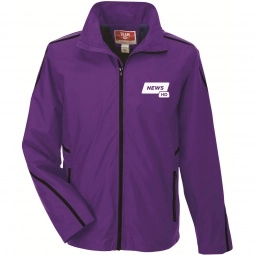Team 365 Adult Conquest Custom Jacket with Mesh Lining - Sport Purple
