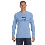 Light Blue - JERZEES Long Sleeve Promotional T-Shirt