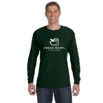 Forest Green - JERZEES Long Sleeve Promotional T-Shirt