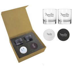 Natural Ice Sphere Whiskey Kit Custom Gift Set