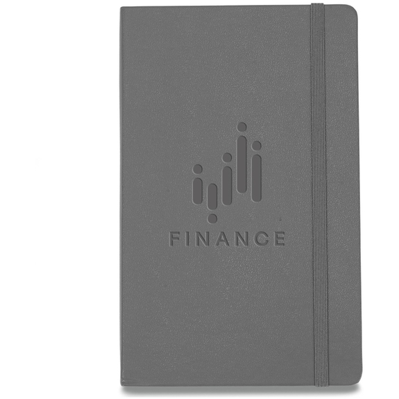 Slate Grey - Moleskine Hardcover Large Ruled Custom Notebook