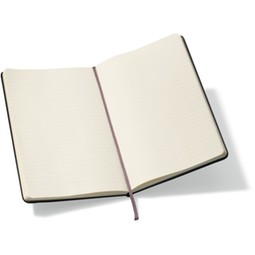 Inside - Navy - Moleskine Hardcover Large Ruled Custom Notebook