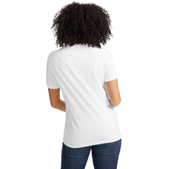Back - American Giant Classic Cotton Custom V-Neck T-Shirt - Women's