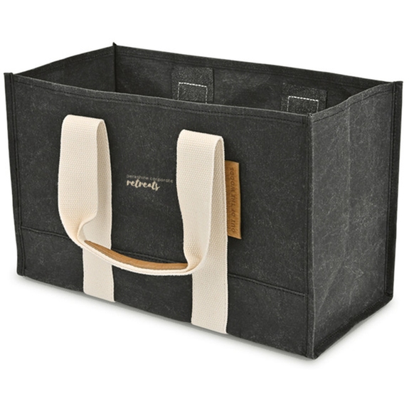 Out of the Woods&#174; Small Custom Boxy Tote - 13.5"w x 8.5"h x 6.5"d