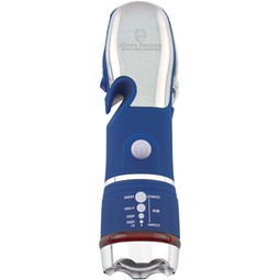 Blue - Emergency COB Flashlight Logoed Multi-Tool
