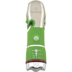 Lime green - Emergency COB Flashlight Logoed Multi-Tool