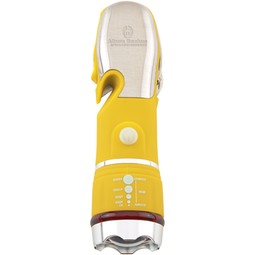Yellow - Emergency COB Flashlight Logoed Multi-Tool