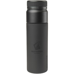 Black BruMate Rotera Laser Engraved Custom Water Bottle - 25 oz.