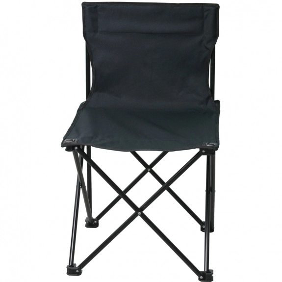 Black Folding Logo Chair w/ Carrying Case