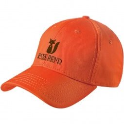 Orange New Era Structured Stretch Cotton Promotional Cap