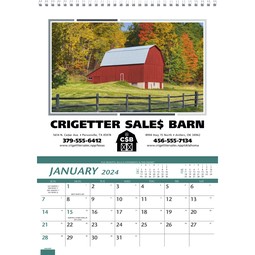 Farm Pocket Custom Calendar