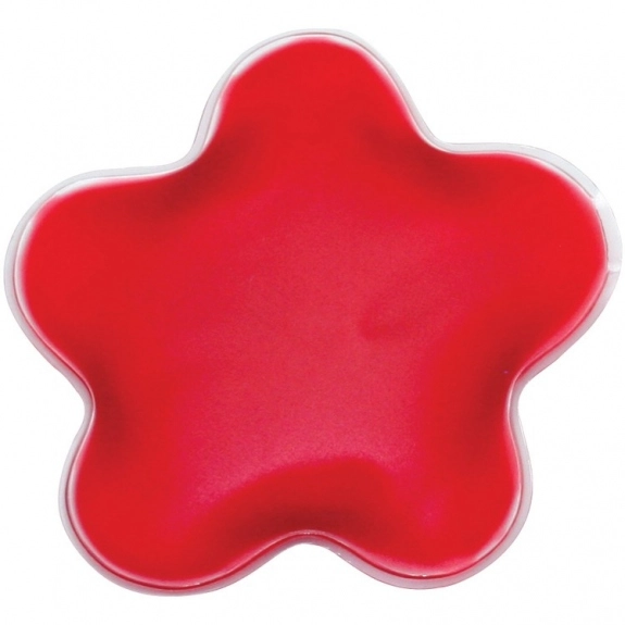 Red Flower Shaped Custom Cold Pack