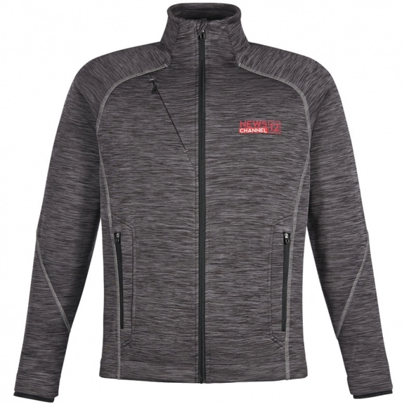Carbon North End Bonded Fleece Custom Jackets - Men's