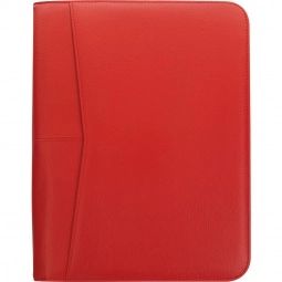 Red Premium Zippered Custom Portfolio