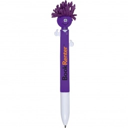 Purple - MopTopper Two-Ink Custom Pen w/ Screen Cleaner