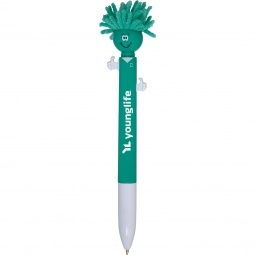 Teal - MopTopper Two-Ink Custom Pen w/ Screen Cleaner
