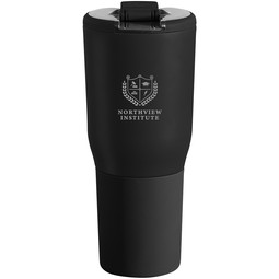 Black - BruMate Nav Spill Resistant Branded Tumbler - 35 oz.