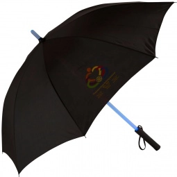 Blue Shaft Light-Up Shaft Custom Umbrella w/ Flashlight