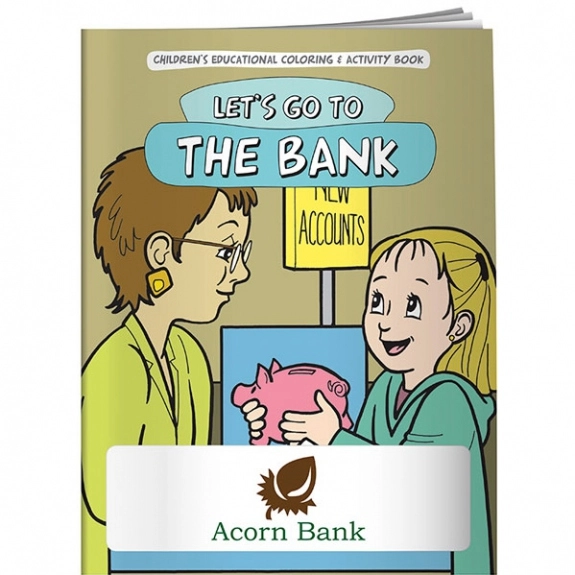 Multi Promo Coloring Book - Let's Go to the Bank