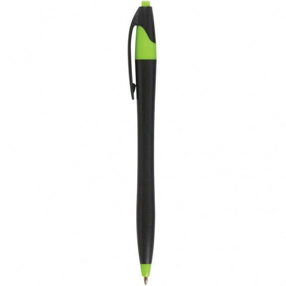 Black/Lime Black Javelin Custom Pen