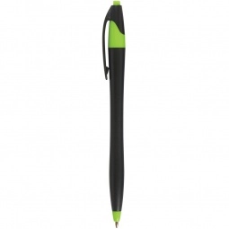 Black/Lime Black Javelin Custom Pen