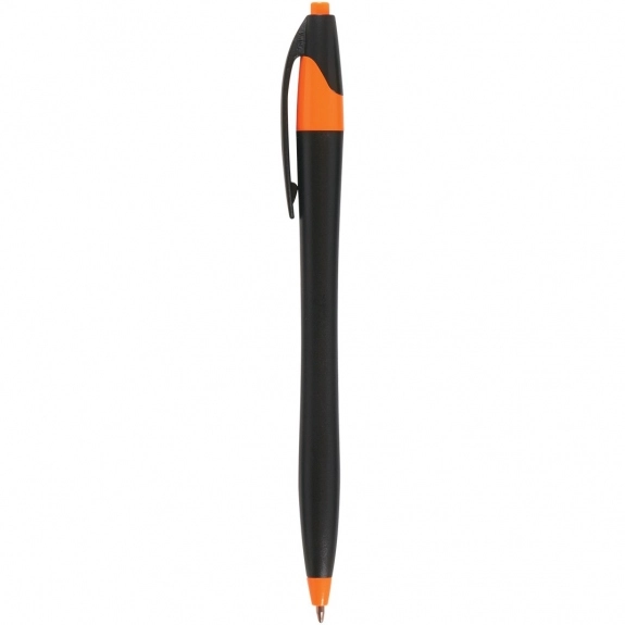 Black/Orange Black Javelin Custom Pen