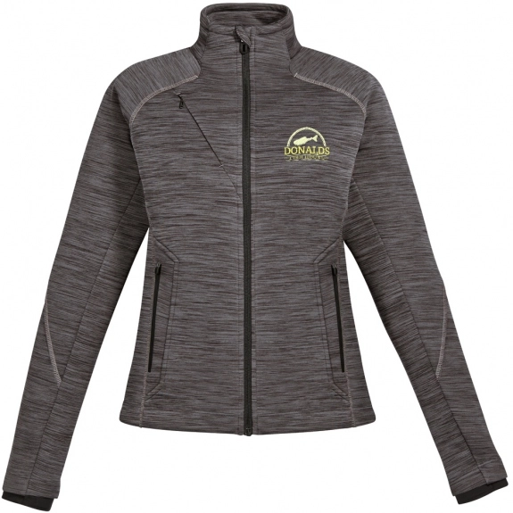 Carbon North End Bonded Fleece Custom Jackets - Women's 