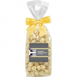 Full Color Gourmet Popcorn Custom Gift Bag - White Cheddar