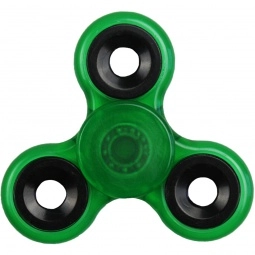 Translucent Green - Full Color Safety Fidget Spinner Custom Stress Reliever