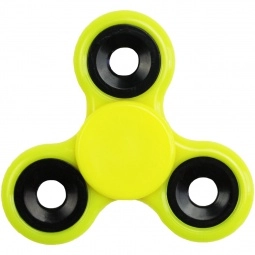 Neon Yellow - Full Color Safety Fidget Spinner Custom Stress Reliever
