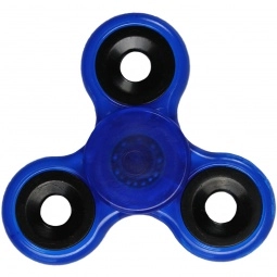 Transparent Blue - Full Color Safety Fidget Spinner Custom Stress Reliever