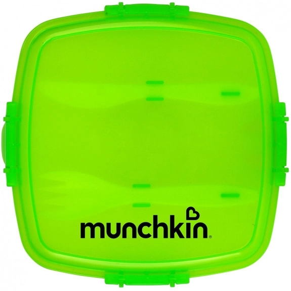 Green - Clip Top Custom Lunch Container w/ Utensils