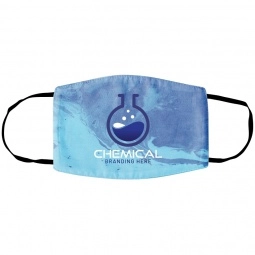 Full Color Dye Sublimated 2-Ply Promotional Face Mask