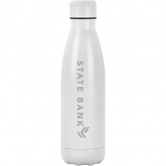 Customized 3D Laser Engraved Personalized 17 oz Stainless Steel Water Bottle 