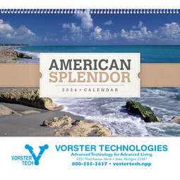 American Splendor - Custom Calendar w/ Storage Pocket