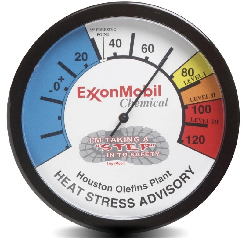 Full Color Outdoor Custom Thermometer 12 Promotional Thermometer