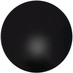 Black - Slow-Release Squishy Custom Stress Balls - Mini Round
