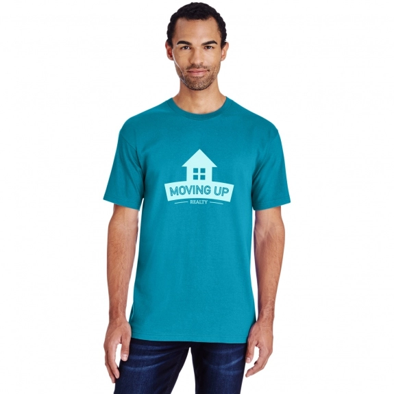 Gildan Hammer Adult Custom T-Shirt - Tropical Blue