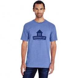 Gildan Hammer Adult Custom T-Shirt - Flo Blue