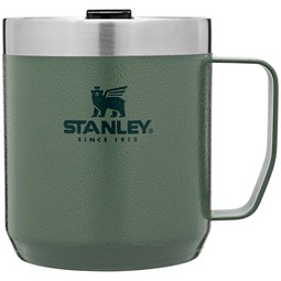 Front - Laser Engraved Stanley Custom Logo Camp Mug - 12 oz.