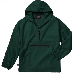 Forest Green Charles River Pack-N-Go Custom Pullover - Youth