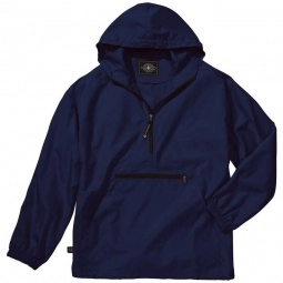 Navy Charles River Pack-N-Go Custom Pullover - Youth