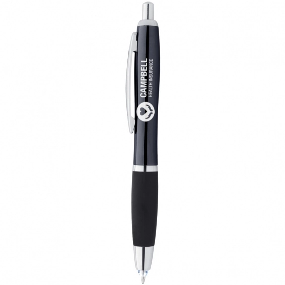 Black Illuminate Promotional Pen w/ LED Light